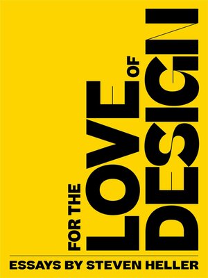 cover image of For the Love of Design